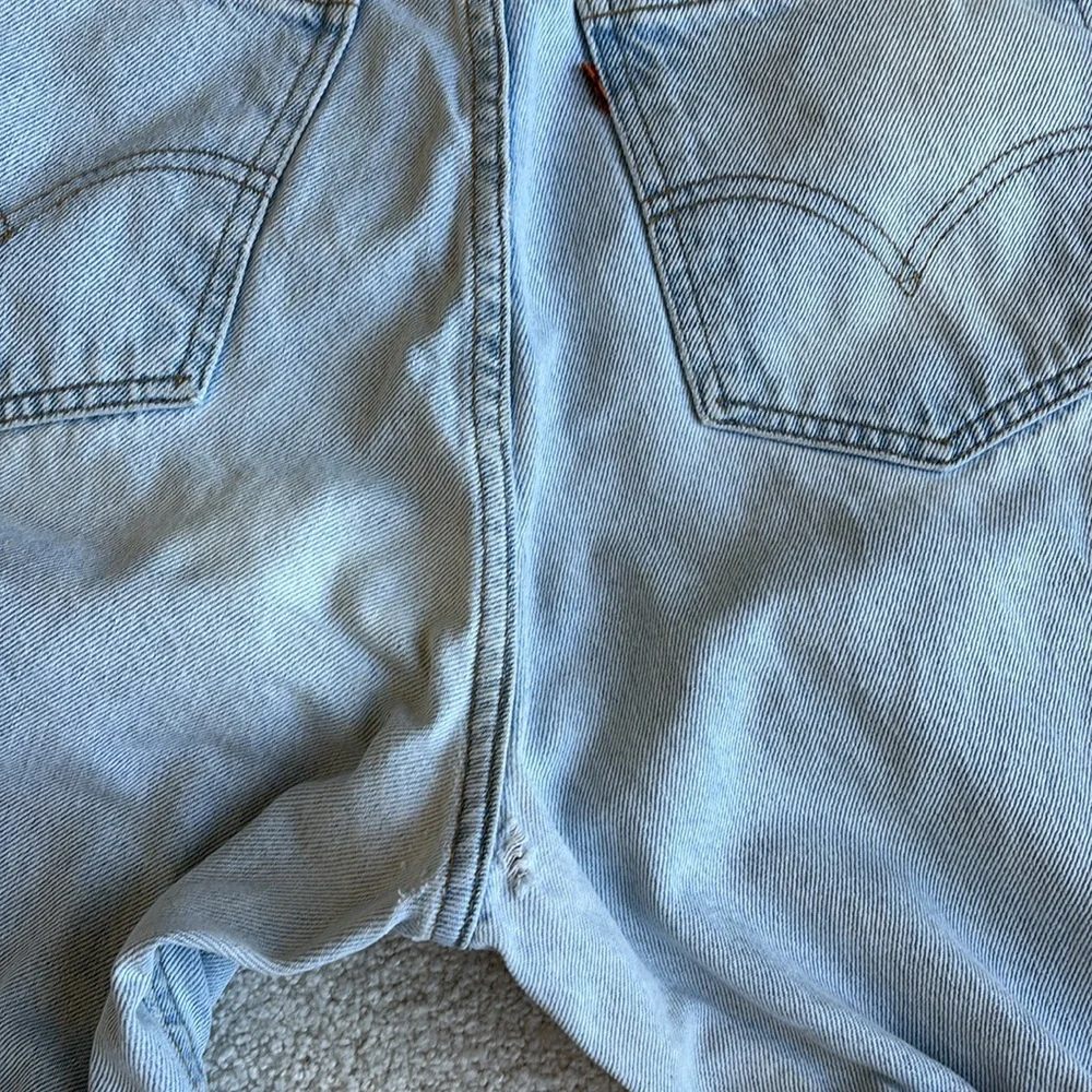 Vtg Levi’s 90’s Orange Tab 550 Blue Tapered Denim‎ Jeans Mens 36x30/ Meas. 33x29